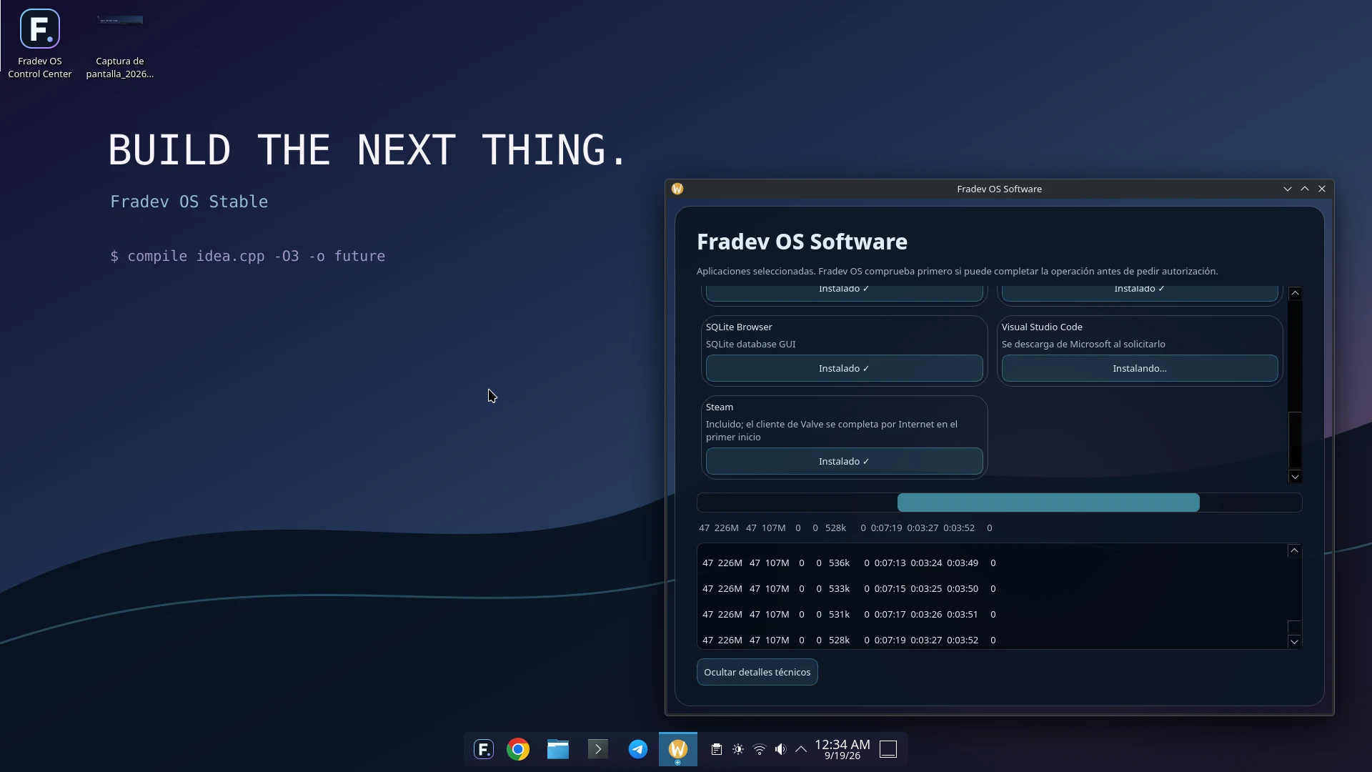Fradev OS Software